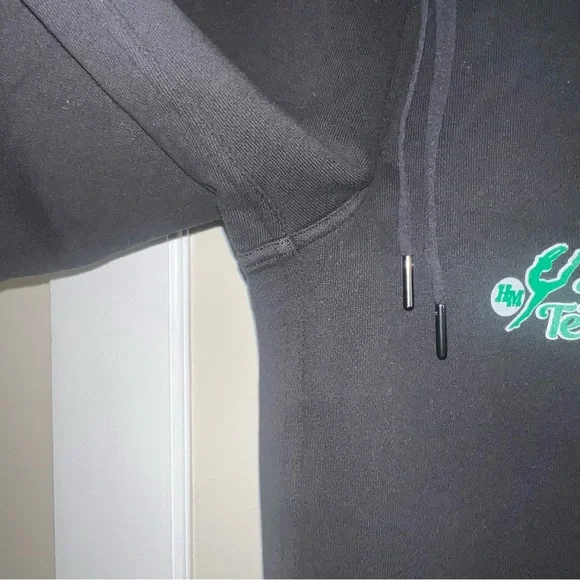 Lululemon Black Scuba Jogger Sweatpants Size 0 With Dance Team Logo Like New - Picture 6 of 11